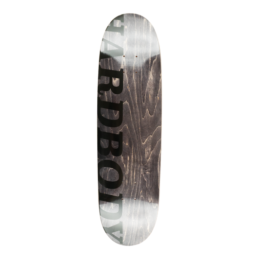 HARDBODY EGG 8.5 SHAPED BLACK/BLACK LOGO BOARD