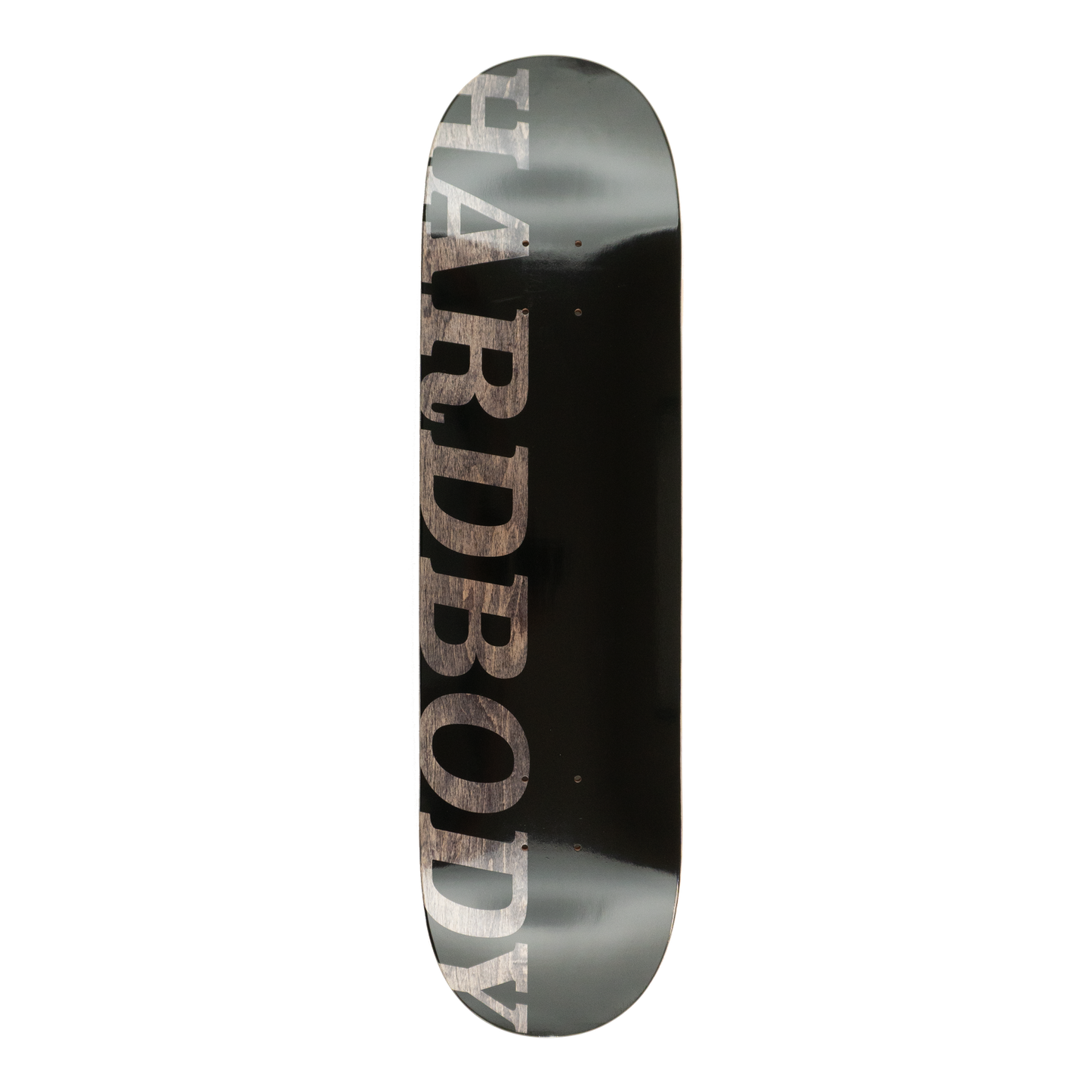 HARDBODY BLACK LOGO KNOCKOUT BLACK VENEER