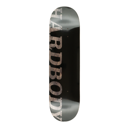 HARDBODY BLACK LOGO KNOCKOUT BLACK VENEER