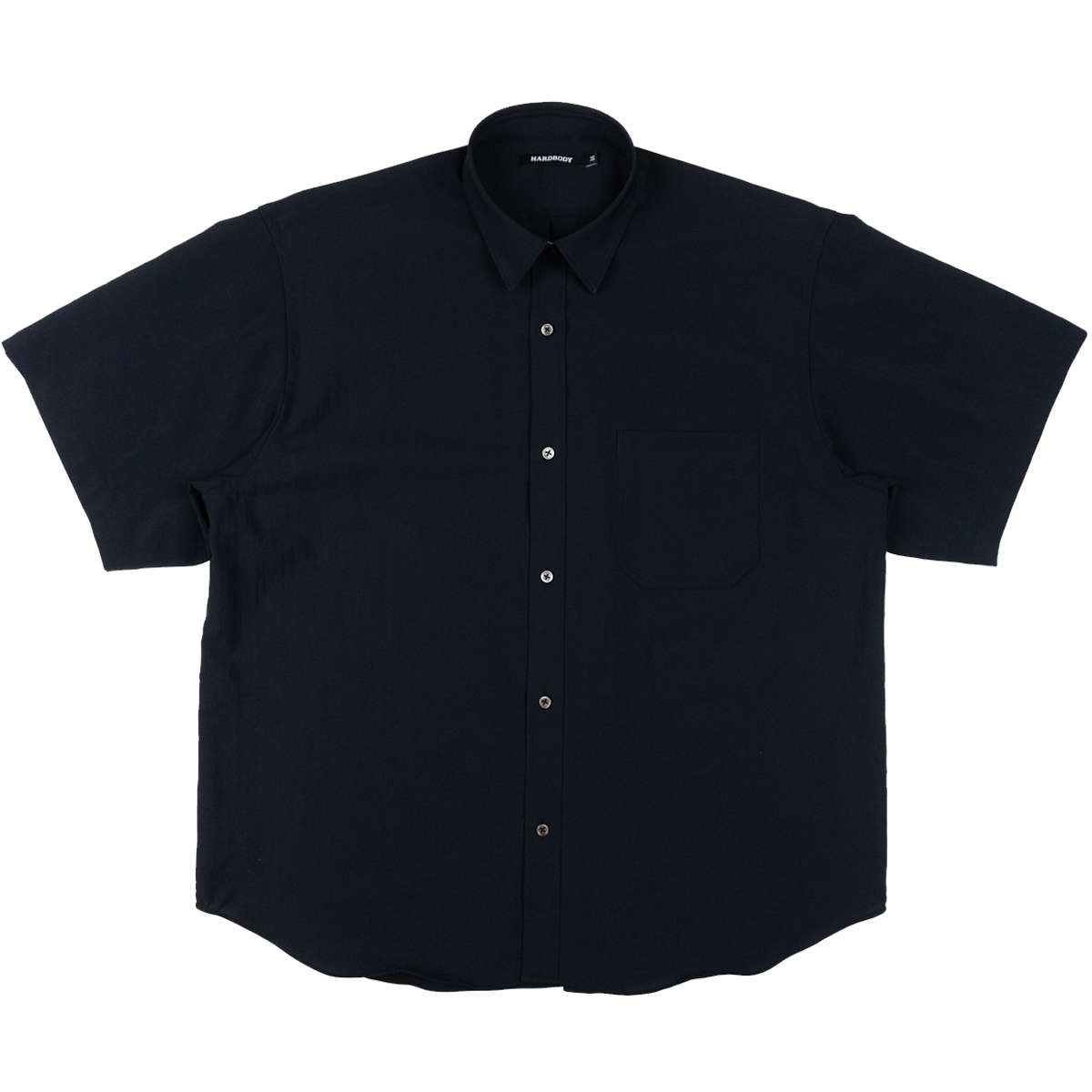 HARDBODY SHORT SLEEVE LEFT POCKET BUTTON UP (NAVY)